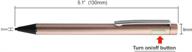 🖊️ enhance your digital precision with newsilkroad active fine point copper tip stylus pen - perfect for ipad, iphone, android tablets, and smartphones! (rosegold) logo