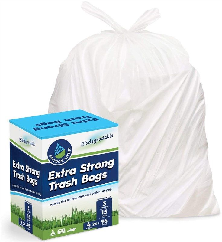 Nicole Home Collection 13 Gallon Tall Kitchen Drawstring Trash Bags 50 Ct [ BULK]