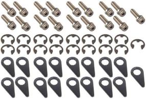 img 1 attached to 🔩 Stage 8 - 8916 MOPAR Hemi V8 Header Bolt Kit - Complete Set of 17 Pieces - 8mm 1.25x25mm Bolts - 6 Point DHH