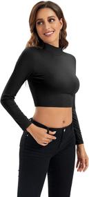img 2 attached to Thermal Shirts Sleeve Turtleneck X Large Women's Clothing in Lingerie, Sleep & Lounge