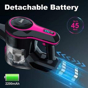 img 2 attached to 🧹 INSE Cordless Powerful Lightweight Rechargeable: The Ultimate Cleaning Solution