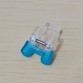 img 4 attached to 🧵 HONEYSEW Snap-On Button Sew-On Presser Foot for Brother Singer Janome Sewing Machine Part 5011-5 - Improved SEO