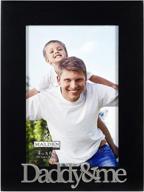 👨 malden international daddy & me frame: cherish memories with 4 x 6 photos логотип