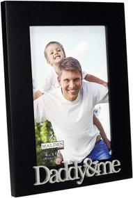 img 3 attached to 👨 Malden International Daddy & Me Frame: Cherish Memories with 4 x 6 Photos