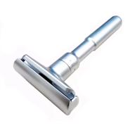 🪒 adjustable zinc alloy double edge safety razor shaver for men + 5x blades logo