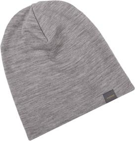 img 3 attached to 🧣 Оставайтесь теплыми с элегантной шапкой MERIWOOL из мериносовой шерсти со складкой - выберите предпочитаемый цвет.