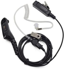 img 4 attached to 🎧 FANVERIM 2-Wire Acoustic Tube Earpiece and Mic | Compatible for Motorola DP3400, DP4400, XPR6100, XPR6350, XPR6550, XPR7550, XPR7550e, XPR6000, XPR6500, XPR6550, XPR7000, XiR P8260, XiR P8268 | Two-Way Radio Headset