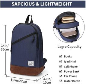 img 2 attached to Vaschy Backpack Adjustable Convertible Crossbody Outdoor Recreation for Camping & Hiking