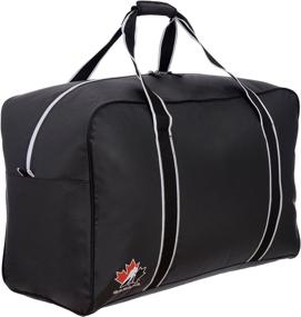 img 3 attached to Hockey Canada Official Equipment Duffle Sports & Fitness for Team Sports