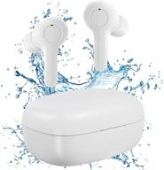 bluetooth cancelling waterproof headphones earphones portable audio & video logo