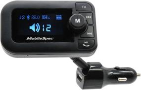 img 4 attached to 🔌 Mobile Spec 12V Charger with USB Port, FM Transmitter, Hands-Free Mic, and Large LED Display: A Complete Mobile Device Companion