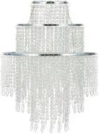 waneway chandelier lampshade droplets sparkling logo