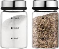 enhance your culinary experience with the premium glass seasoning shaker: top-notch pouring food service equipment & supplies logo