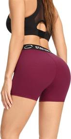 img 1 attached to Starlemon Compression Volleyball Spandex Workout Sports & Fitness in Team Sports