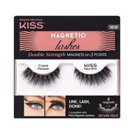 kiss faux mink magnetic lashes logo