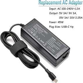 img 3 attached to 🔌 45W USB C Charger Adapter for Acer Chromebook Spin 11 13 15 CB311 CB314 CB315 CB514 CB515 CB713 CB714 CB715 CB5-312 CP5-471 CP311 CP315 CP713 C721 C732 C733 C851 C933 R721 R751 R752T R851 - Type C USB-C Compatible