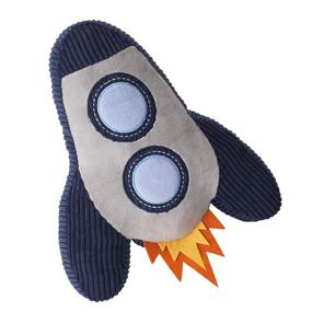 img 2 attached to Lambs & Ivy Milky Way Rocket Ship Nursery Throw Pillow Plush: Out-of-this-World Comfort and Style