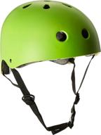 krown green shell skateboard helmet logo