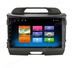 img 4 attached to In-Dash 9 Inch Android 10 Car Radio GPS Navigation Stereo for KIA Sportage 2011-2016 - 16GB ROM, WiFi, Bluetooth, Mirrorlink, Steering Wheel Control