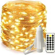 athzabok rechargeable fairy lights 66ft chargeable christmas logo