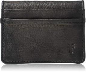 img 3 attached to Frye Men's Murray Card Carbon Leather Wallet