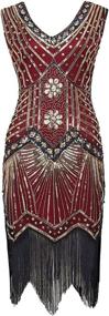 img 3 attached to 👗 BABEYOND Fringed Flapper Dresses 5X Large - Women's Clothing