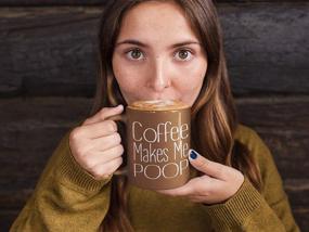 img 2 attached to 🤣 Hilarious Poop Emoji Coffee Mug: Funny Gift Idea by Find Funny Gift Ideas I Funny Coffee Mugs