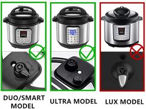 img 1 attached to 🔥 Kitchen Pressure-Resistant Accessories: Steam Release Diverter for Instant Pot Duo/Smart/Ultra Sizes (Not Compatible with Lux)