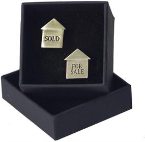 img 2 attached to Salutto Mens Sale Realtor Cufflinks