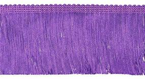 img 1 attached to Decorative Trimmings Chainette Fringe Purple Sewing in Trim & Embellishments