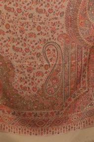 img 1 attached to Exotic India Reversible Jamawar Paisleys Women's Accessories for Scarves & Wraps