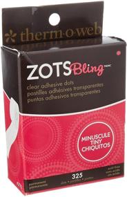 img 4 attached to 🌟 Thermoweb Zots Clear Adhesive Dots: Get Your Craft On with Bling Tiny 1/8" 325/Pkg