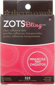 img 3 attached to 🌟 Thermoweb Zots Clear Adhesive Dots: Get Your Craft On with Bling Tiny 1/8" 325/Pkg