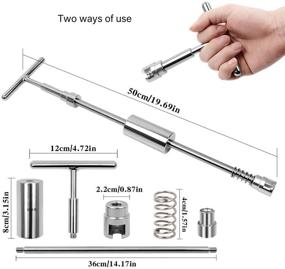 img 3 attached to Обновите свой автомобиль безусиленно: Набор инструментов JMgist для безкрасочного ремонта вмятин автомобиля - два способа использования для устранения повреждений от града.
