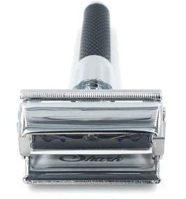 img 3 attached to 🪒 Parker 92R Ultra Heavyweight Butterfly Open Double Edge Safety Razor with 5 High-Quality Blades