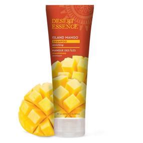 img 2 attached to 🥭 Desert Essence Enriching Island Mango Shampoo & Conditioner Bundle - 8 Fl Ounce - Shea Butter & Jojoba Oil Formula - Smooth, Silky, and Healthy Hair