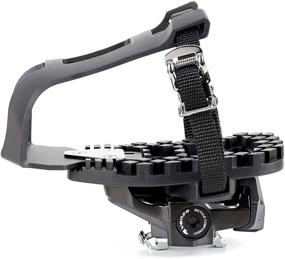 img 2 attached to 🚴 Venzo Repacked Indoor Cycling Pedals - 3 in 1 Compatibility: Look Delta, Toe Cage, SPD - Fitness Exercise Pedals for Peloton &amp; Shimano SPD, Toe Clip &amp; Delta - 9/16&#34; Thread