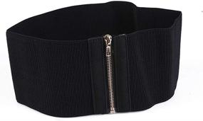 img 2 attached to Aecibzo Elastic Stretch Cincher Waistband Women's Accessories in Belts