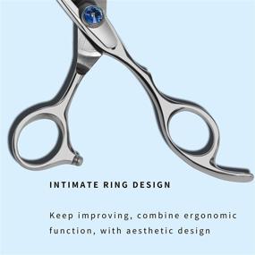 img 1 attached to 💇 AKNOCA Professional Haircut Scissors for Women, Men, Kids, and Dogs – Hair Cutting & Thinning Shears, Texturizing Scissors – Stainless Steel Salon Styling Tools with 6.5" Razor Edge