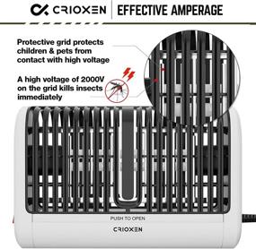 img 1 attached to 🦟 Crioxen Indoor Bug Zapper - Mosquito Trap - Electric Insect Repellent - Indoor Mosquito Killer - Gnat Trap for Mosquitoes, Fruit Flies, and Flying Insects