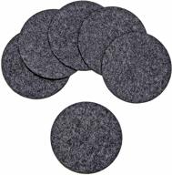 🍹 premium absorbent felt coasters for drinks glasses - keep your surfaces dry and protected! логотип