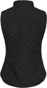 img 2 attached to KOGMO Womens Quilted Lightweight S 3X S BLACK Women's Clothing for Coats, Jackets & Vests