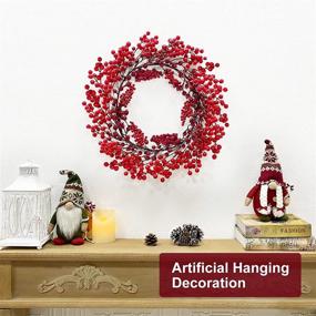 img 1 attached to TURNMEON Christmas Decoration Different Artificial Seasonal Decor for Wreaths, Garlands & Swags