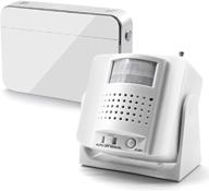 🔔 chunhee motion sensor doorbell indoor: store entry alert chime, mailbox sensor buzzer, elderly/kids monitor motion detect alarm - 1 detector with 1 plug-in receiver logo