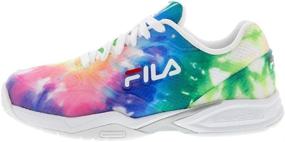 img 2 attached to Fila Womens Volley Pickleball Knockout Women's Shoes and Athletic