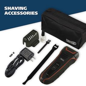 img 2 attached to 🪒 Wahl Clean & Close Electric Shaver: Rechargeable, Wet/Dry, Waterproof, Cordless Men's Grooming & Beard Trimming Razor – Model 7064