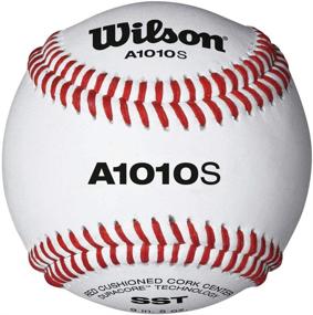 img 1 attached to 🏀 Wilson Practice and Low Compression Baseballs (Available in Sets of One and Three Dozen)