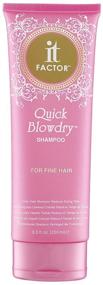 img 3 attached to 💇 It Factor Quick Blow-Dry Shampoo – Professional Salon Quality Hair Care for Fine Hair – Hairdressers' Favorite – Original Formula