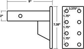 img 2 attached to Buyers Products PM87 Shank Pintle