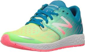 img 4 attached to 👧 Medium Little Girls' Athletic Shoes by New Balance – Ideal for Running